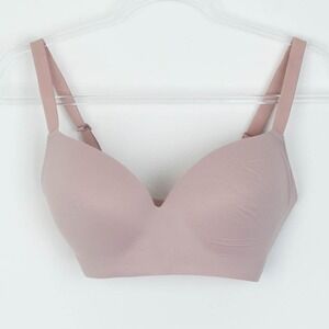 Soma Womens Enbliss Wireless Bra‎ Size 34DD Nude Pink Intimate Neutral Everyday